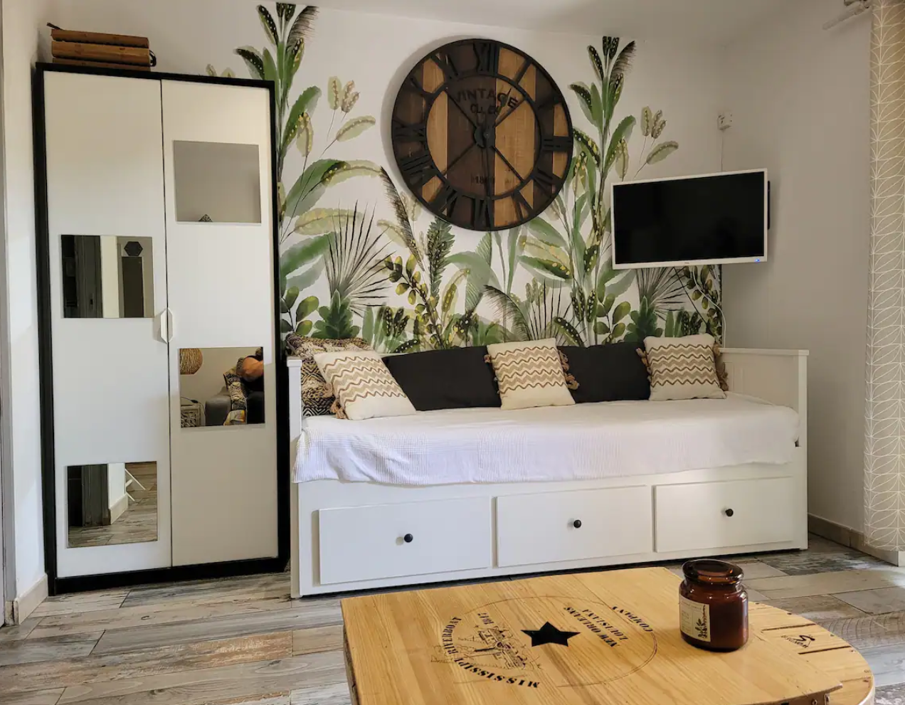 Vu appartement les Cigales tout équipé
